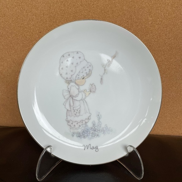 Precious Moments May plate